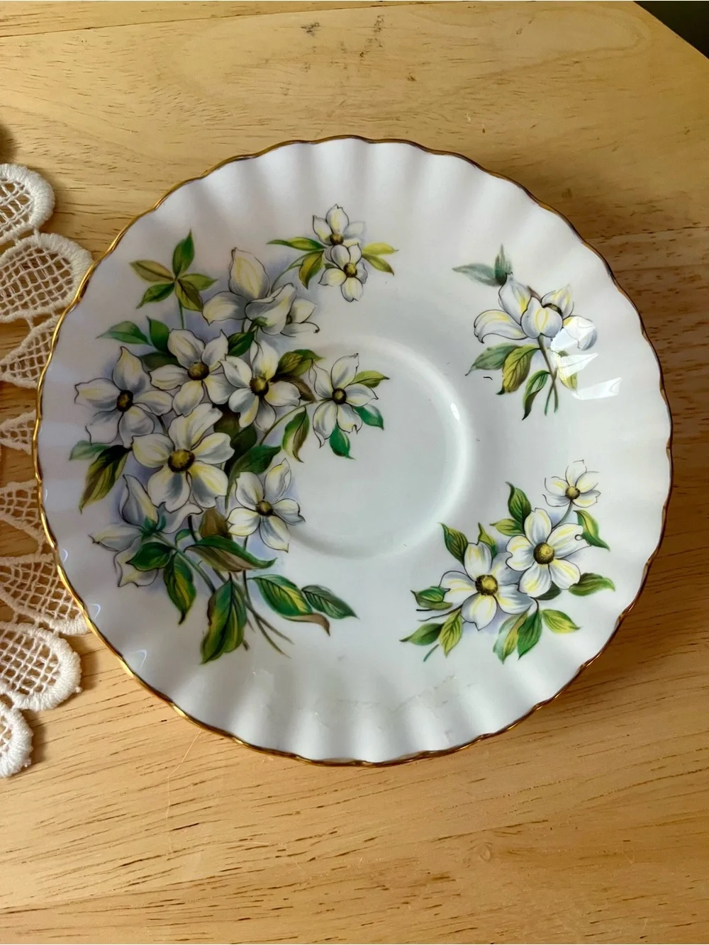 Royal Albert Flower of the Month Tea Cup & Saucer Set